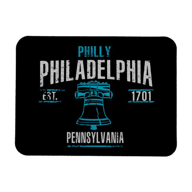 Philadelphia Magnet (Horizontal)