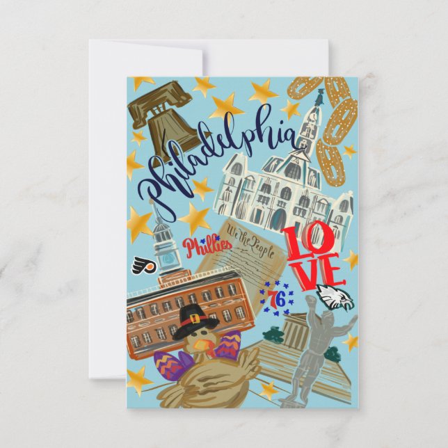 Philadelphia Notecard (Front)