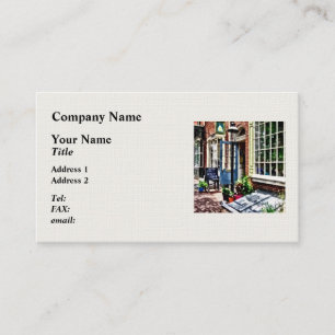 Philadelphia Pa Coffeehouse Business Card