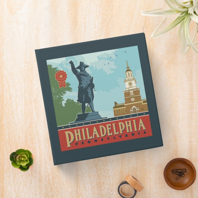 Philadelphia, PA | Independence Hall Binder (In Situ)