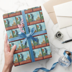 Philadelphia, PA   Independence Hall Wrapping Paper