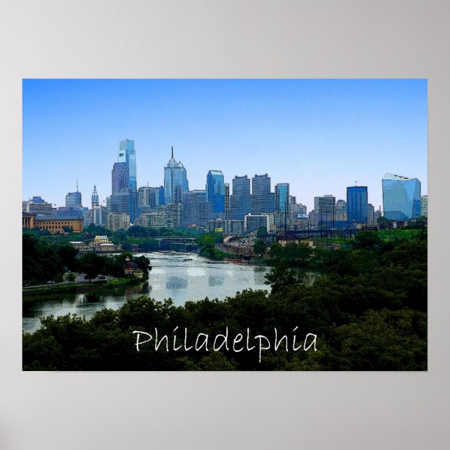 Philadelphia Pa Poster (Front)