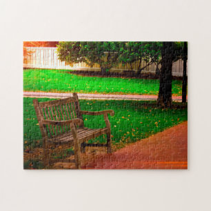Philadelphia Park Scenes. Jigsaw Puzzle