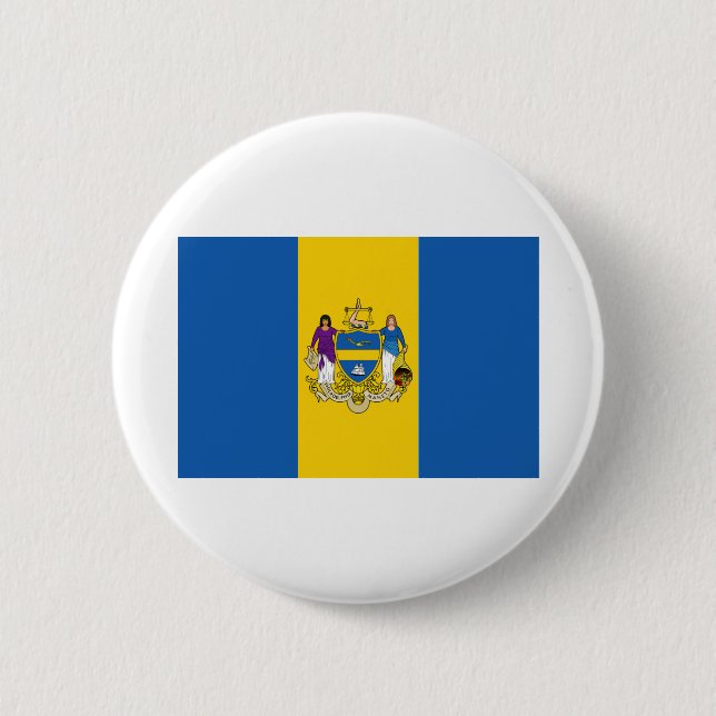 Philadelphia Pennsylvania 2 Inch Round Button (Front)
