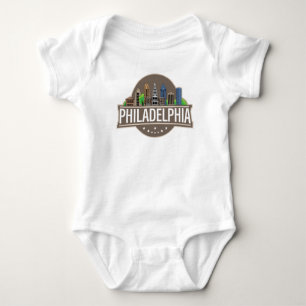 Philadelphia Pennsylvania Baby Bodysuit