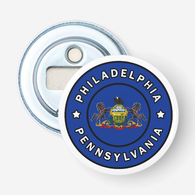 Philadelphia Pennsylvania Bottle Opener (Front)