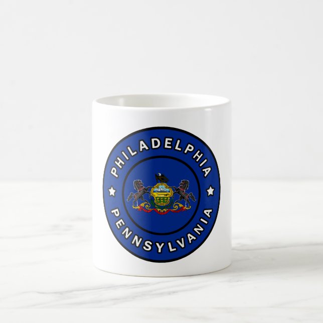 Philadelphia Pennsylvania Coffee Mug (Center)