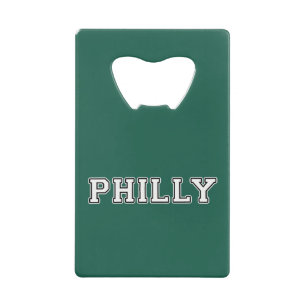 Philadelphia Pennsylvania Credit Card Bottle Opener