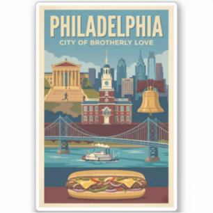 Philadelphia Pennsylvania Culture Illustration Art