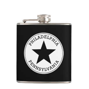 Philadelphia Pennsylvania Hip Flask