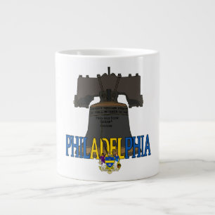 Philadelphia Pennsylvania Liberty Bell Large Coffee Mug