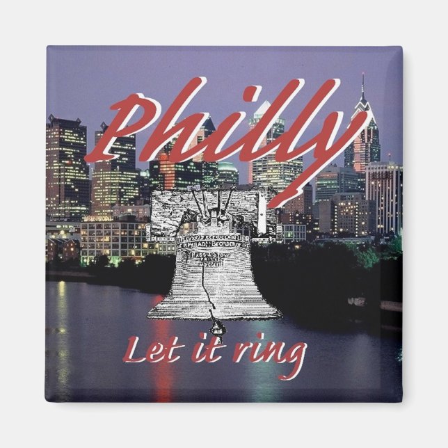 Philadelphia Pennsylvania Magnet (Front)