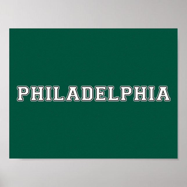 Philadelphia Pennsylvania Poster (Front)