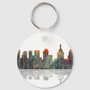 Philadelphia Pennsylvania Skyline Keychain