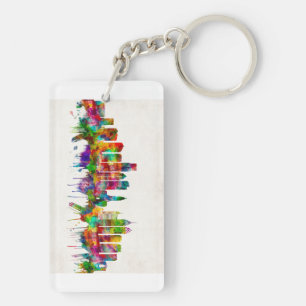 Philadelphia Pennsylvania Skyline Keychain