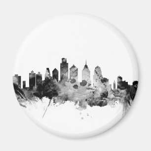 Philadelphia Pennsylvania Skyline Magnet