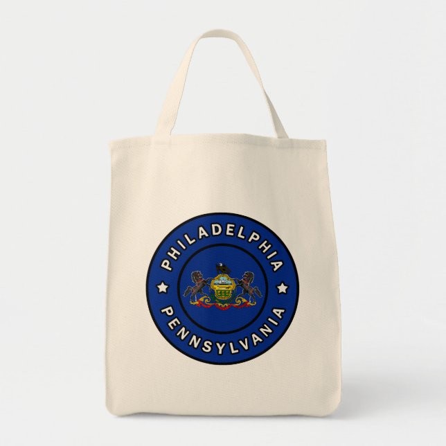 Philadelphia Pennsylvania Tote Bag (Front)