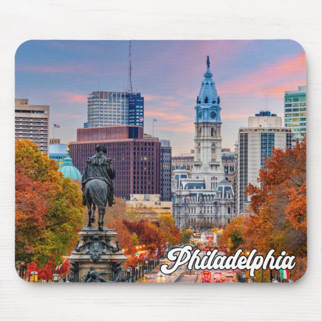 Philadelphia, Pennsylvania, United States Mouse Pad (Front)
