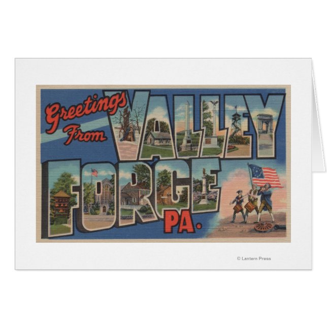 Philadelphia, Pennsylvania - Valley Forge (Front Horizontal)
