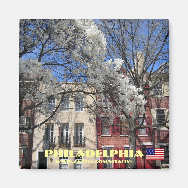 Philadelphia photography magnet (Front)