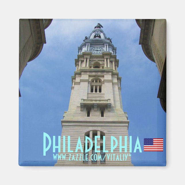 Philadelphia photography magnet design (Front)