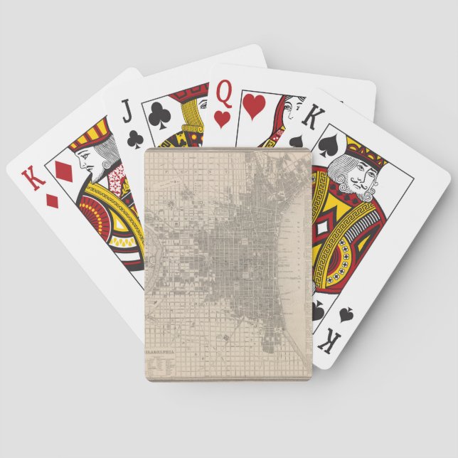 Philadelphia. Playing Cards (Back)