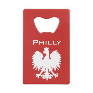 Philadelphia Polish Eagle Bottle Opener Credit Card Bottle Opener