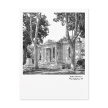 Philadelphia Postcard-Rodin Museum
