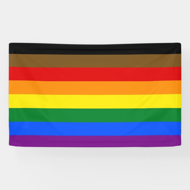 Philadelphia Pride Flag LGBTQ Banner (Horizontal)