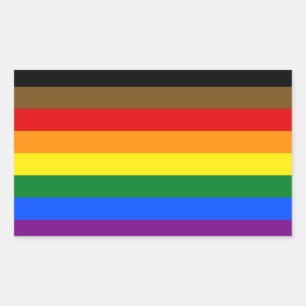 Philadelphia Pride Flag LGBTQ Sticker