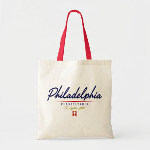 Philadelphia Script Tote Bag
