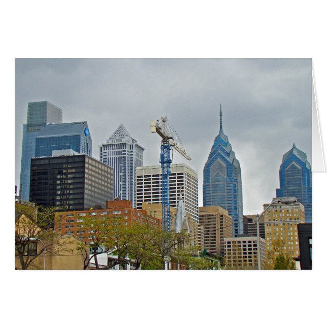 Philadelphia Skyline from the River Walk (Front Horizontal)