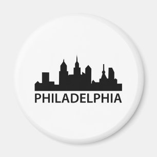 Philadelphia Skyline Magnet