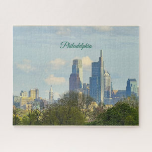 Philadelphia Skyline Photo Jigsaw Puzzle