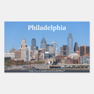 Philadelphia Skyline Sticker