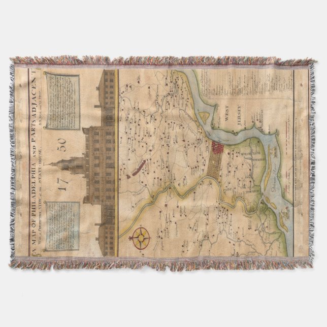 Philadelphia Throw Blanket (Front)