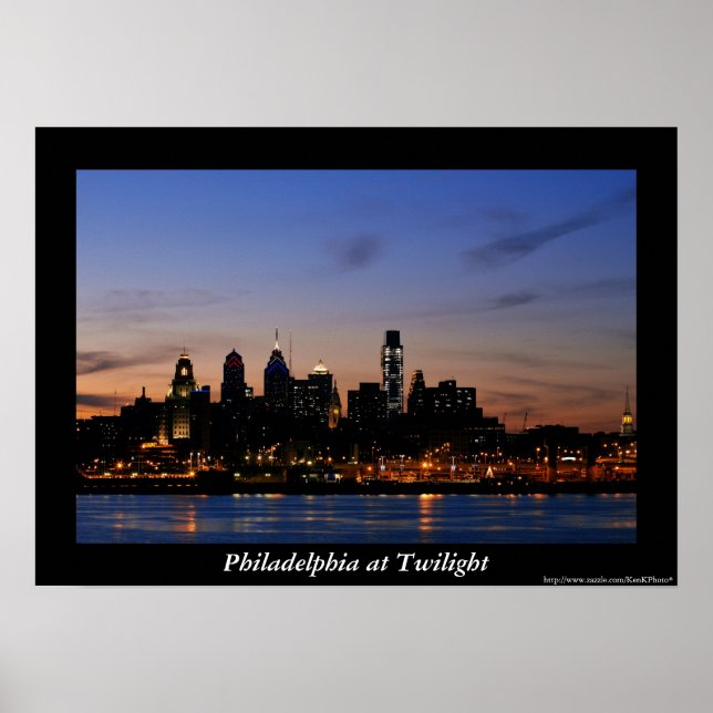 Philadelphia Twilight Poster (Front)