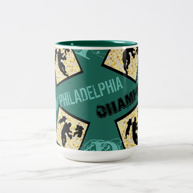 PHILADELPHIA Two-Tone COFFEE MUG (Center)