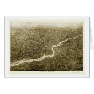 Philadelphia Vicinity, PA Panoramic Map - 1926