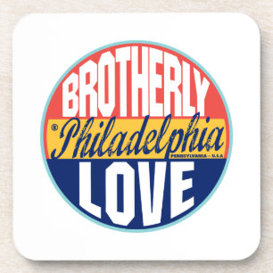 Philadelphia Vintage Label Coaster