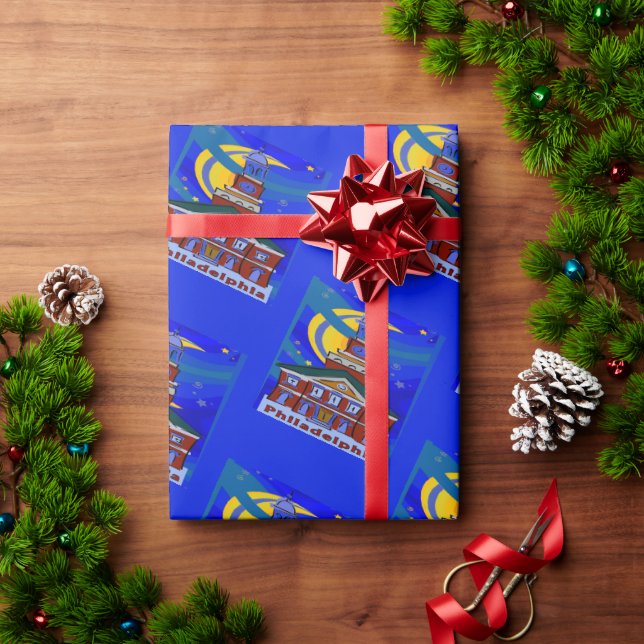 Philadelphia Wrapping Paper (Holiday Gift)