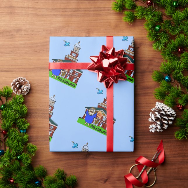 Philadelphia Wrapping Paper (Holiday Gift)