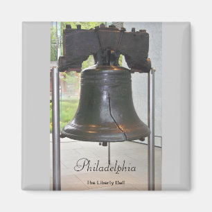 Philadelphia's Great Bell Square Magnet