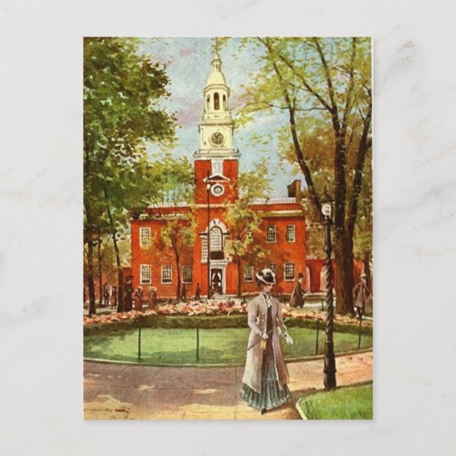 Philadelphie Old City Carte postale (Devant)