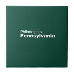 Philadelphie, Pennsylvanie Carreau de céramique