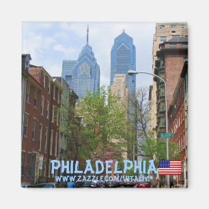 Philadelphie photographie design aimant