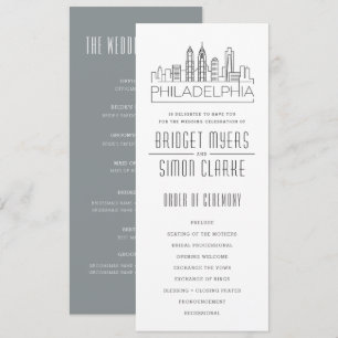Philadelphie Stylisée Skyline   Programme de maria