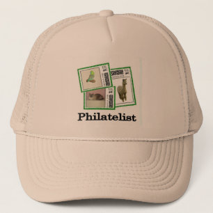 Philatelist 3 trucker hat