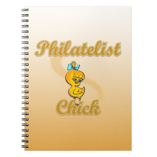 Philatelist Chick Notebook (Front)
