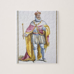 Philip II (1527-98) King of Spain from 'Receuil de Jigsaw Puzzle